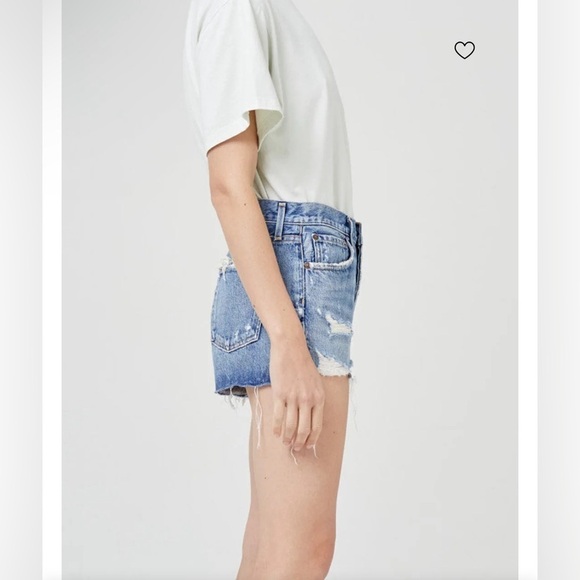 AGOLDE Parker Short in Clutch - Picture 2 of 11